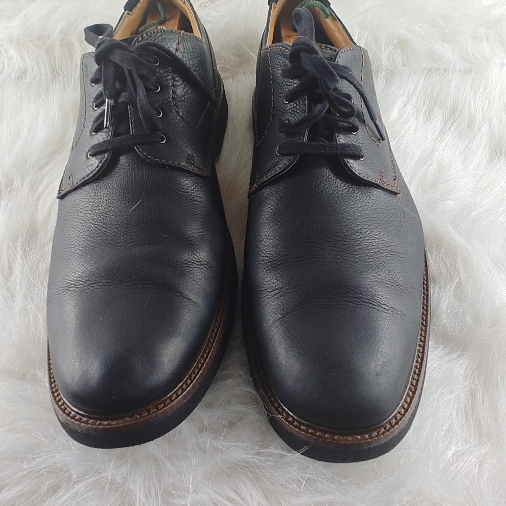 Dockers Black Leather Men’s Dress Shoes Lace Up Oxford Size 12M - Picture 3 of 15
